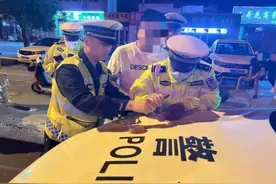 现场直击！滨州交警开展新一轮“零点行动”图片