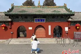 “悟空”带火山西古建 晋城玉皇庙新春人气旺图片