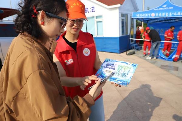 薛家岛旅游打卡地图新鲜出炉 全域志愿服务温情启动护航啤酒节