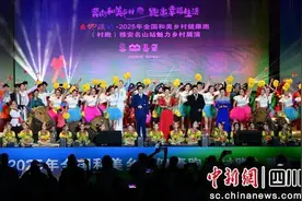 2025年全国“村跑”名山站魅力乡村展演举行图片