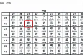 录入国标字库，“山色”（shuǐ）字终于有了“身份证”图片