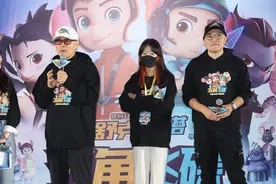 动画电影《舒克贝塔•五角飞碟》北京首映 童年回忆炫酷来袭图片