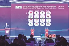同组对手确定，中国队力拼四连冠！2025年苏迪曼杯对战阵容在厦门揭晓图片