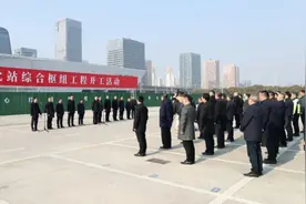 苏州北站综合枢纽工程开工，将成为“丰”字形铁路网中心点图片