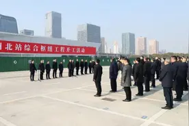 苏州北站综合枢纽工程开工，将成为“丰”字形铁路网中心点图片