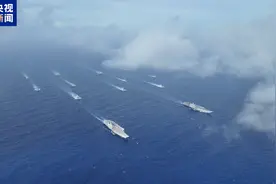现场视频！辽宁舰、山东舰首次开展双航母编队演练图片