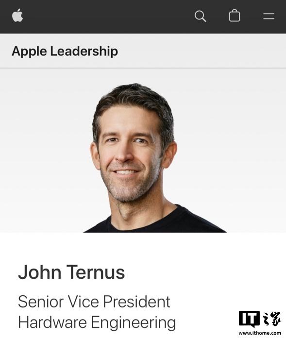库克 65 岁在即，苹果硬件主管 John Ternus 成 CEO 热门接班人选