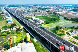 全程无红绿灯！盐阜快速路今日全线通车，阜宁至市区仅需40余分钟图片