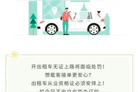 开出租车，这项从业资格证一定要办！快来Get超全线上申办攻略→图片