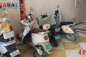 壹点帮办|枣庄一小区楼道成电动车停车场，竟是因为没有“棚”图片