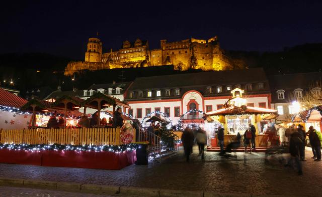 （外代一线）德国海德堡的节日氛围