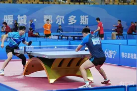 2024年全国乒乓球锦标赛在鄂尔多斯市开幕图片