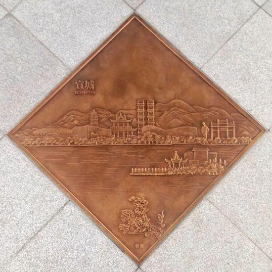 荟萃长三角地标和美景 方厅水院廊桥地刻已亮相