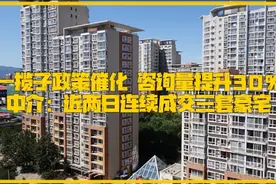 一揽子政策催化，咨询量提升30% 中介：近两日连续成交三套豪宅 部分业主提价20万-30万｜一探视频封面