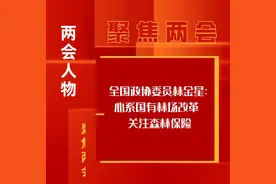 全国政协委员林金星：心系国有林场改革  关注森林保险图片