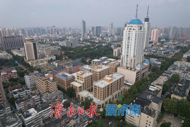老济南宾馆旧貌焕新颜，将成商埠文化新窗口