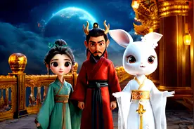 AI趣味动画短片：龙蛇交替迎新春图片