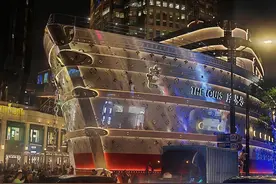 全球唯一LV“巨轮”亮相上海：已成游客新晋打卡地，预约参观名额抢手图片