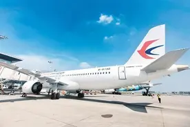 东航C919执飞“京陕快线” 从西安到北京可以坐国产大飞机了图片