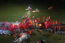 洞庭湖226米决口完成合龙！一图回顾全过程→图片