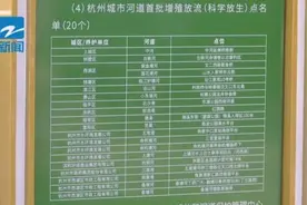 杭州：家门口的河道，这些行为禁止！图片