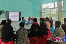 宜宾江安留耕镇中心幼儿园开展学前教育免保教费校级评审会议图片