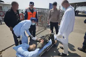 船员遇险断臂，湛江海警救援脱险图片