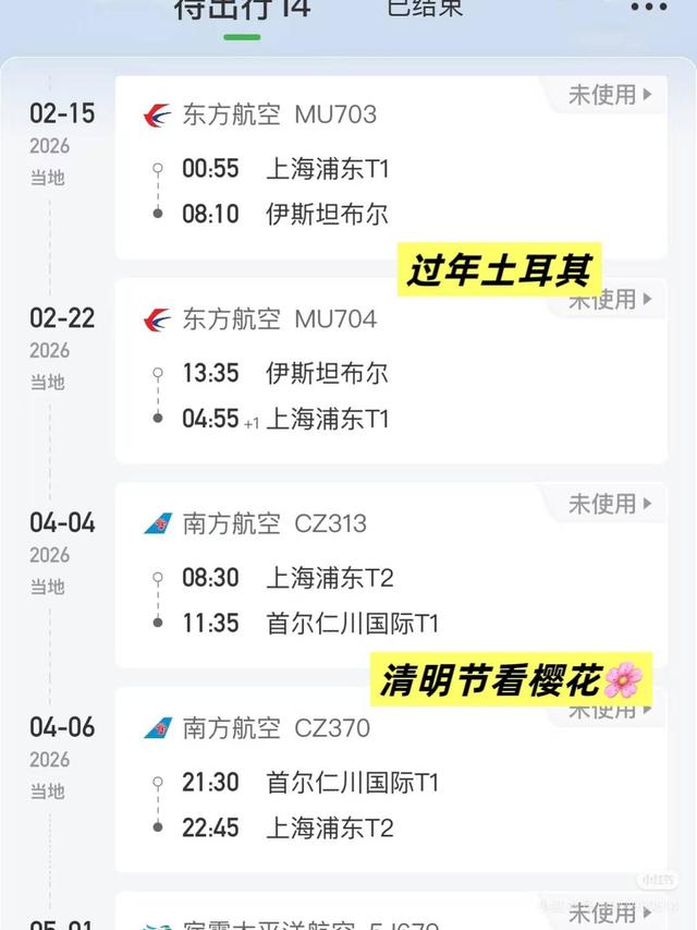 花1.2万元提前锁定2026年旅行？业内人士：“囤机票”可能翻车，看清退改签是关键