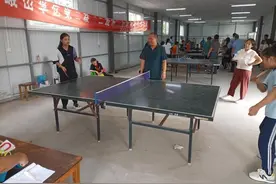 峨山镇学区举行小学生乒乓球比赛活动图片