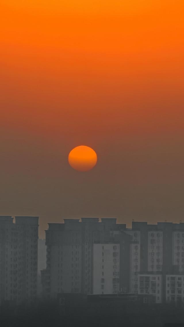 夕阳如画点缀京城！点击收藏腊八节里的冬日美景