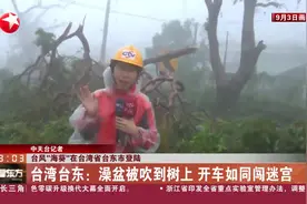 台风“海葵”在台湾省台东市登陆 台湾台东：澡盆被吹到树上 开车如同闯迷宫视频封面