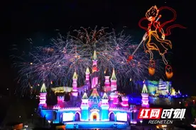 双园同欢，日夜畅玩！株洲方特千架无人机+花火盛宴嗨翻五一图片