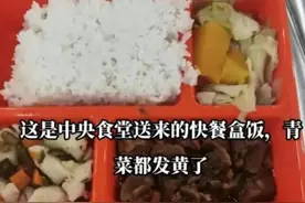 预制菜进校园后，校门口挤满送饭家长图片