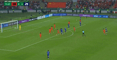 U23国足0-4憾负日本	，下一次更高处见！