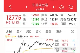 工业硅价格合理区间在哪里？龙头公司回应图片