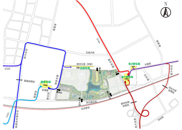 国庆长假来逛鹊山生态文化区，这份交通攻略请收好