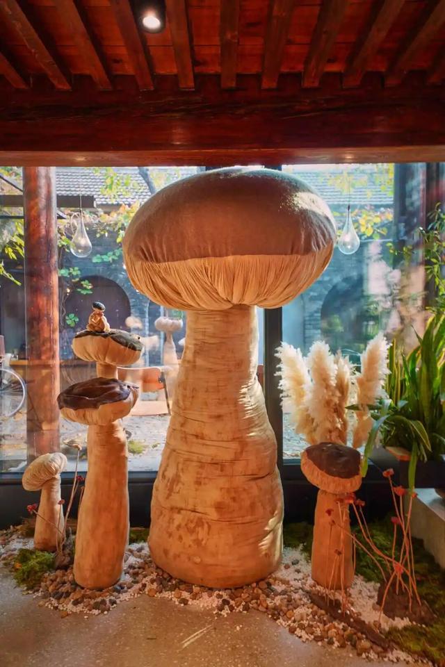 来东城这个胡同小院，邂逅蘑菇精灵的童话秘境——