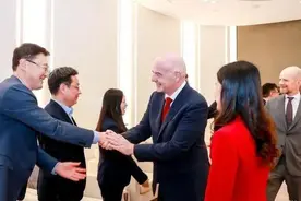 国际足联主席：中国足球需改变，到世界顶级位置，中国可成为任何一届世界杯最佳东道主图片