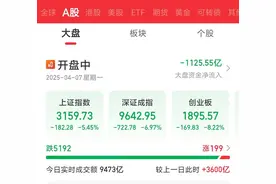 逾1100只个股跌停！沪指一度失守3100点位，创业板指大跌逾10%图片