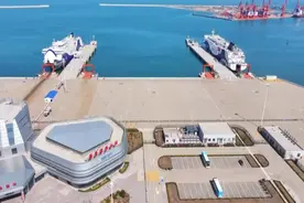 烟台港“蓬莱-旅顺”客滚运输航线正式复航，每日两班图片