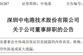 深圳中电港技术股份有限公司董事陈雯海、吴志锋、潘玫辞职图片