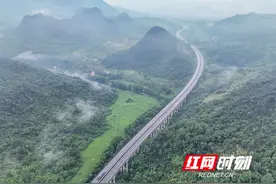 湖南道县：云雾高速美如画（组图）图片