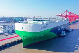 中远海控、上港集团与上汽集团携手，出资组建“汽车滚装国家队”图片