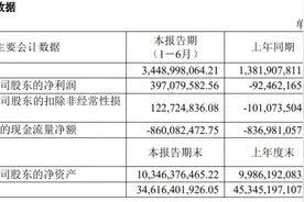 中报解读 | 上实发展上半年归母净利同比扭亏，一个楼盘几乎撑起整个销售业绩图片