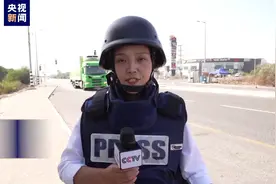 总台记者直击丨巴以边界军事基地高度警戒 以军持续炮击加沙地带图片