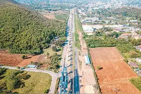 中老泰跨境铁路增进区域互联互通图片