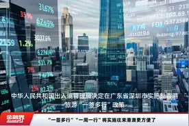 “一签多行”“一周一行”将实施往来港澳更方便了视频封面
