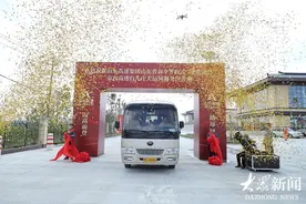 直通景区！山东首个开放式“交旅融合”高速公路服务区开通运营图片