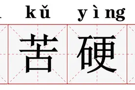 观观有梗｜ 没苦硬吃图片