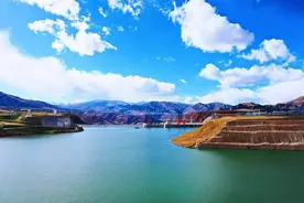 黄河干流海拔最高水电站玛尔挡水电站全部机组并网发电图片